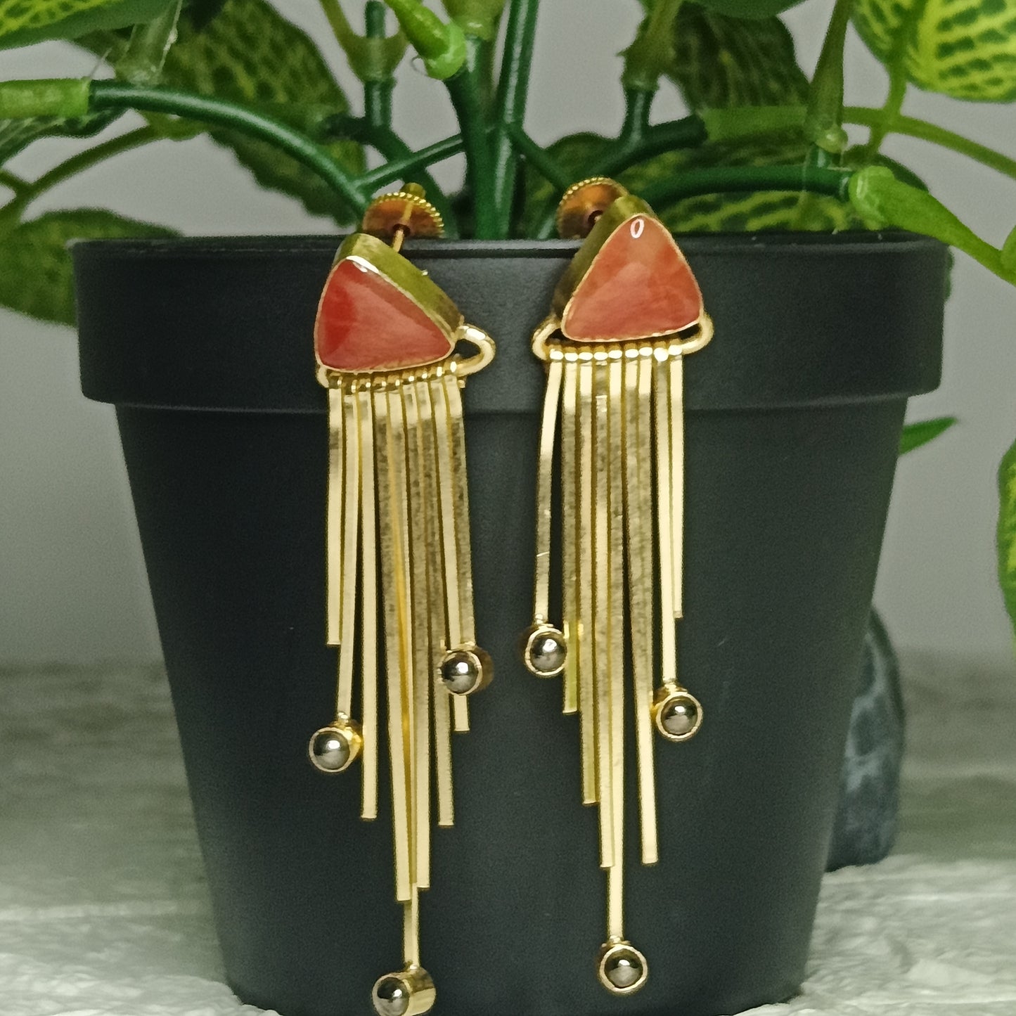 Golden Brass Dangler