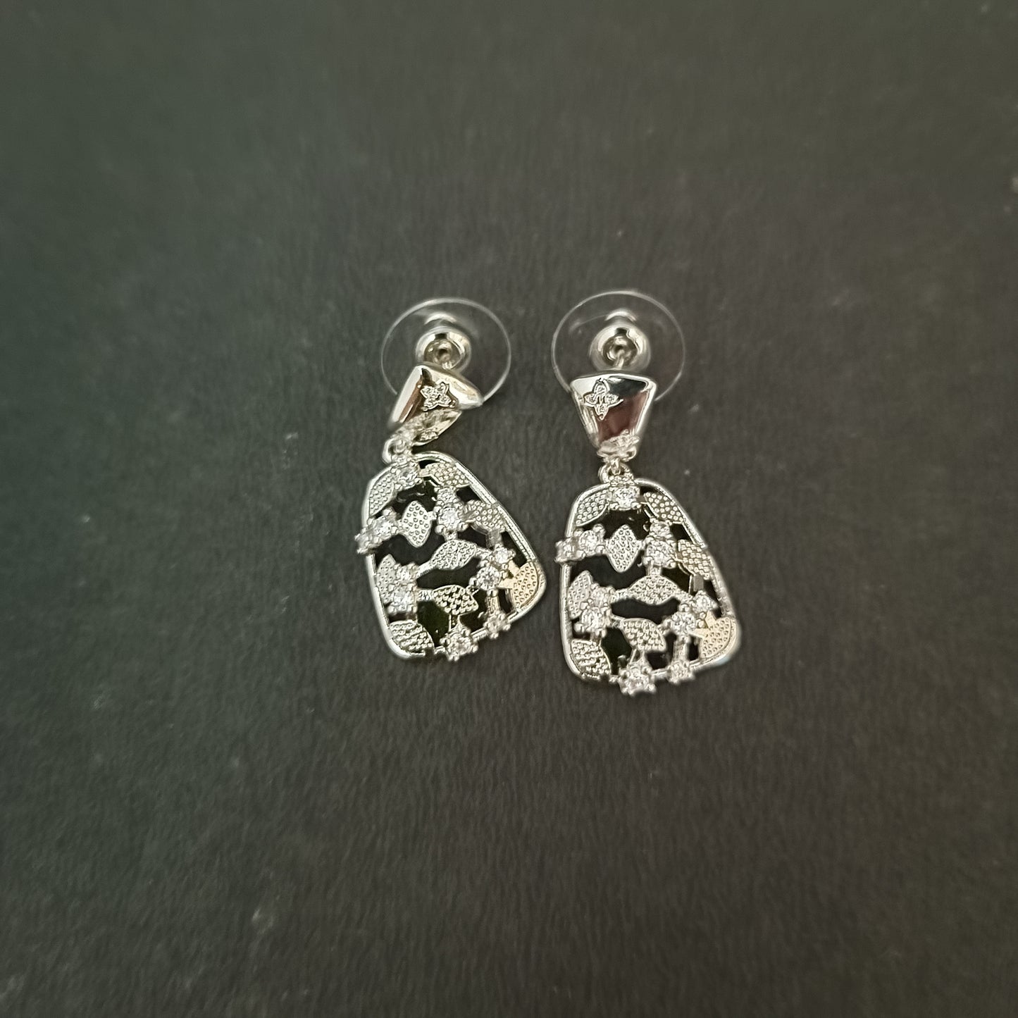 Wish Silver Drop Earrings