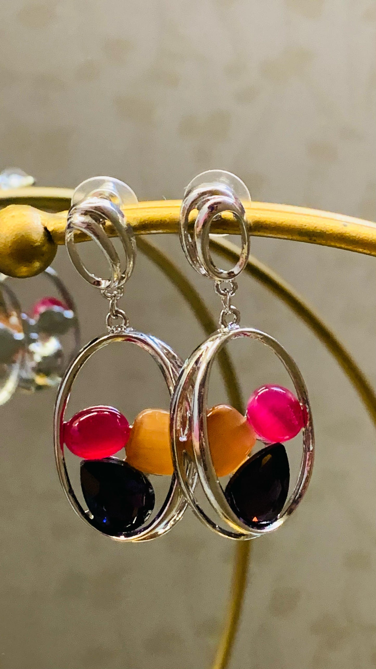 Anaira Silver Drop Earrings