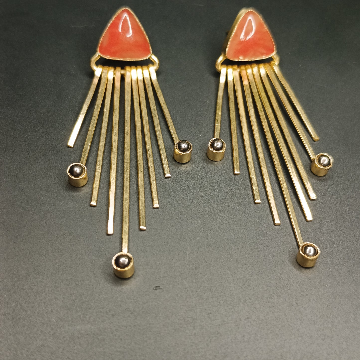 Golden Brass Dangler
