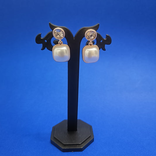 Classic Rose Gold Drop Earrings