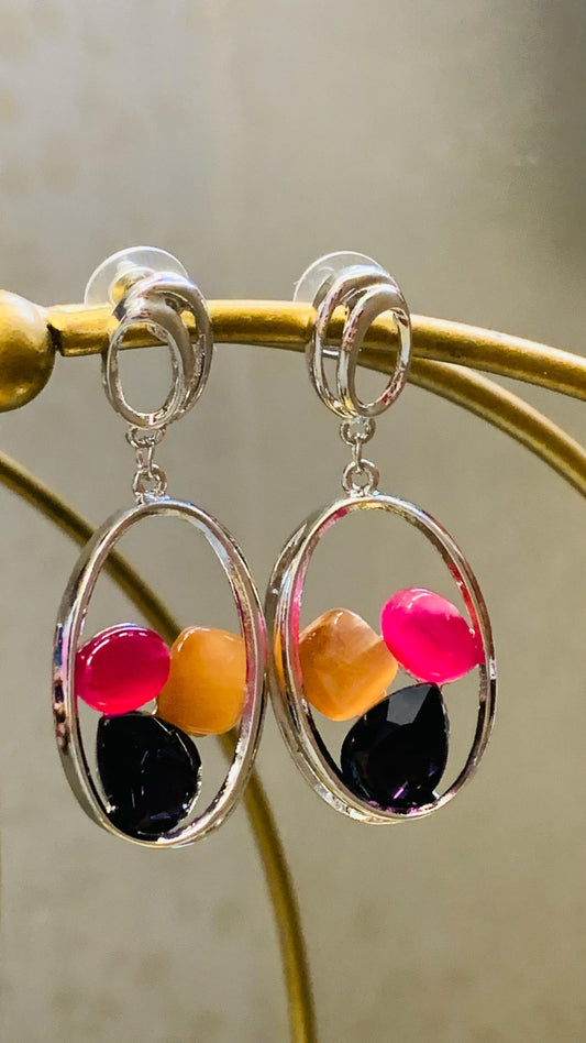 Anaira Silver Drop Earrings