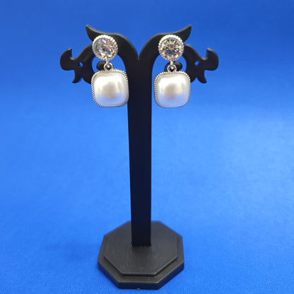 Classic Silver Drop Earrings